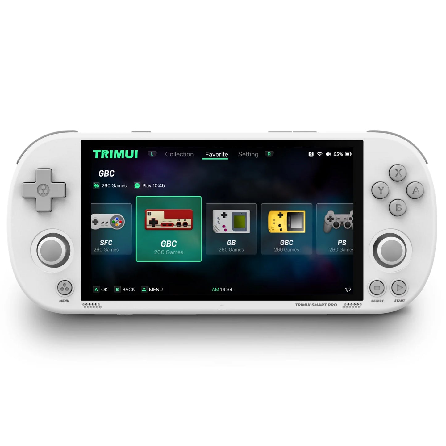 TRIMUI SMART PRO console Joystick RGB Lighting