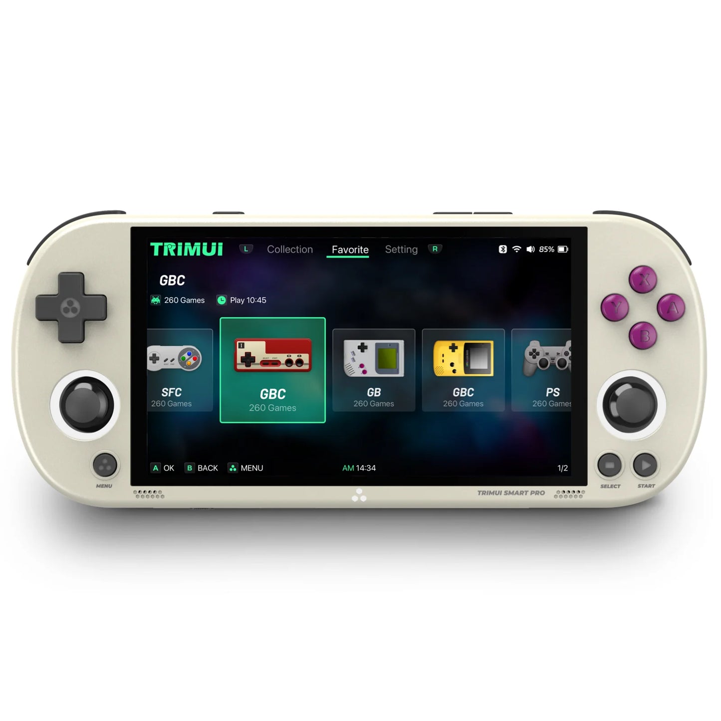 TRIMUI SMART PRO console Joystick RGB Lighting