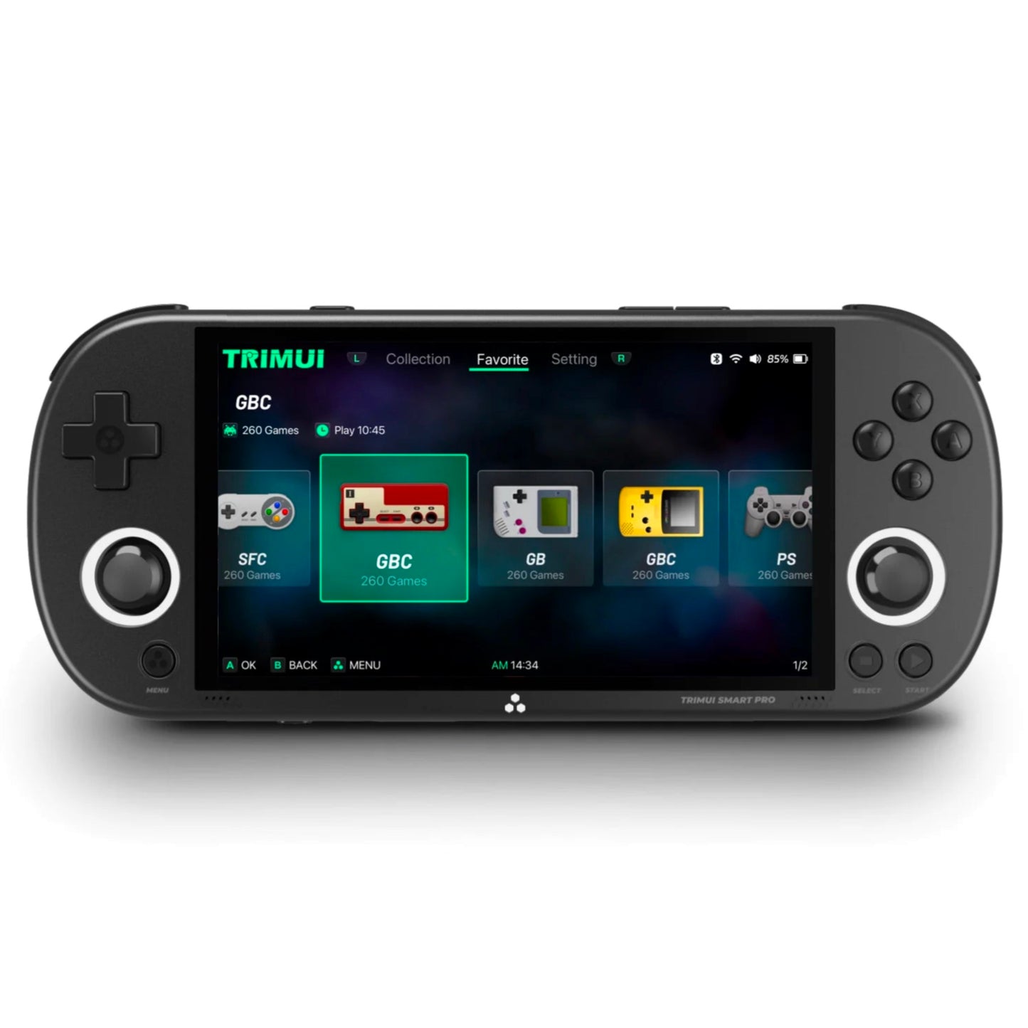 TRIMUI SMART PRO console Joystick RGB Lighting